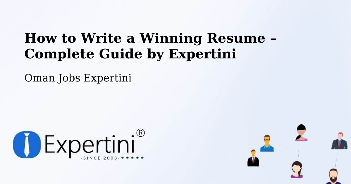 Resume Writing Guide for Job Seekers – Oman - Oman Jobs Expertini